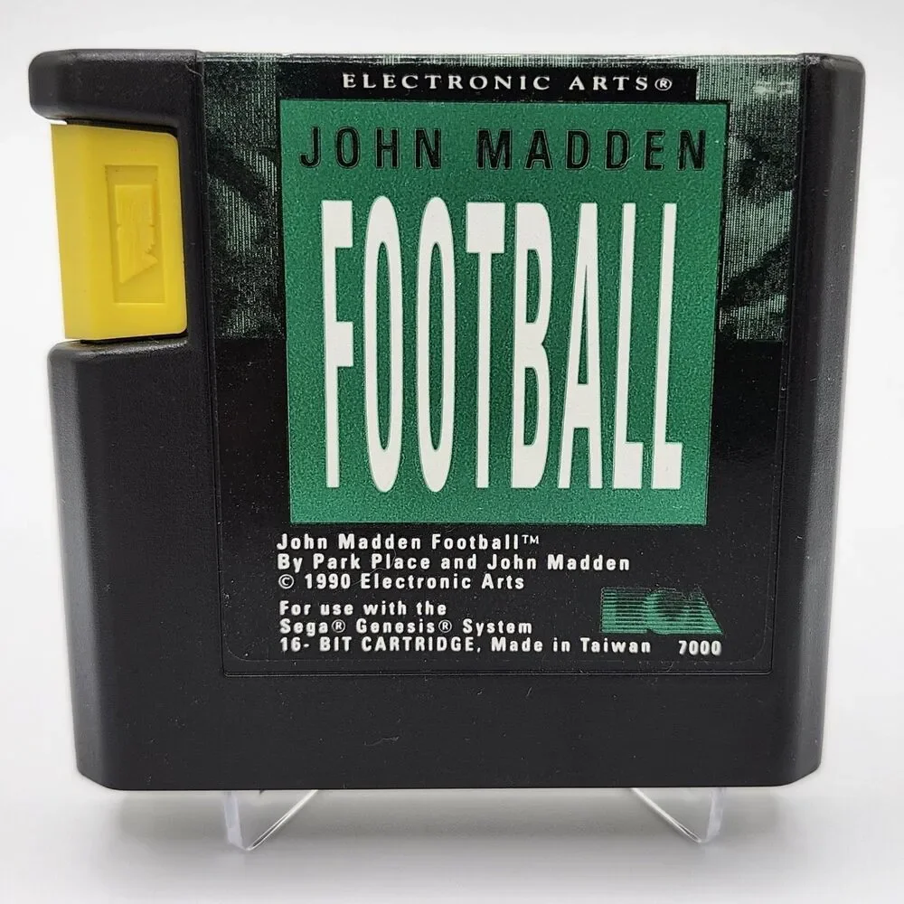 John Madden Football (Sega Genesis, 1990) - Cartridge Only
